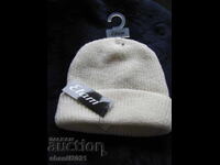 New with tag, women's hat, white, brand Etam