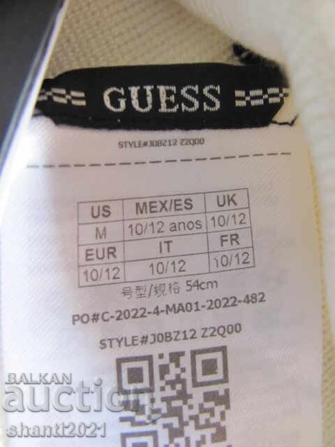 New with tag Original women's hat, white, GUESS brand - 5