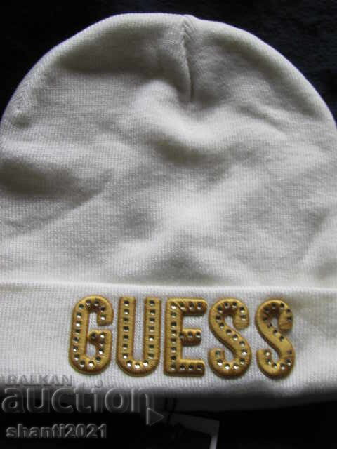 New with tag Original women's hat, white, GUESS brand