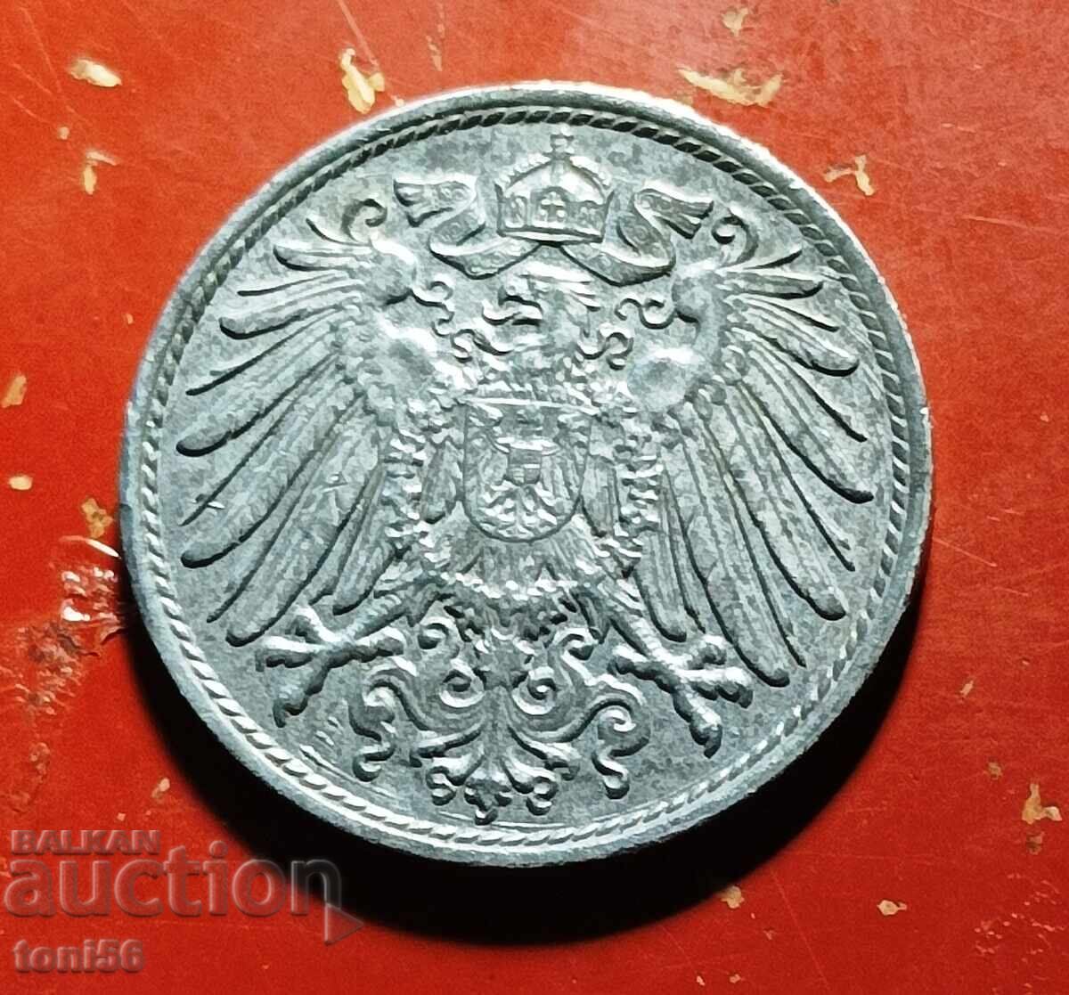 Germany 10 pfennig 1921 Zn with price 0.80 BGN | € 0.41 Germany 10 pfennig 1921 Zn with price 0.80 BGN | € 0.41