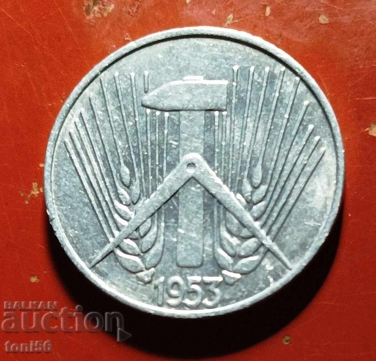 Germany 5 pfennig 1953 E with price 6.00 BGN | € 3.07 Germany 5 pfennig 1953 E with price 6.00 BGN | € 3.07