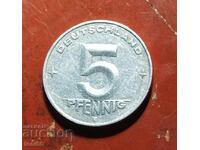 Germania 5 pfennig 1953 E UNC