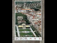 Zagreb Croația Croația Carte poștală