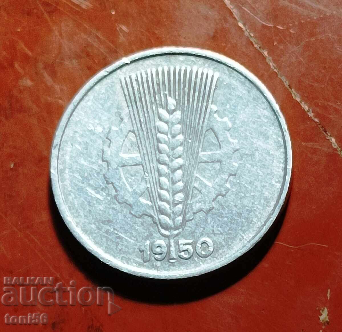 Germany 10 pfennig 1950 E with price 6.00 BGN | € 3.07 Germany 10 pfennig 1950 E with price 6.00 BGN | € 3.07