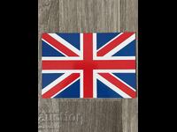 Great Britain Flag Flag Postcard