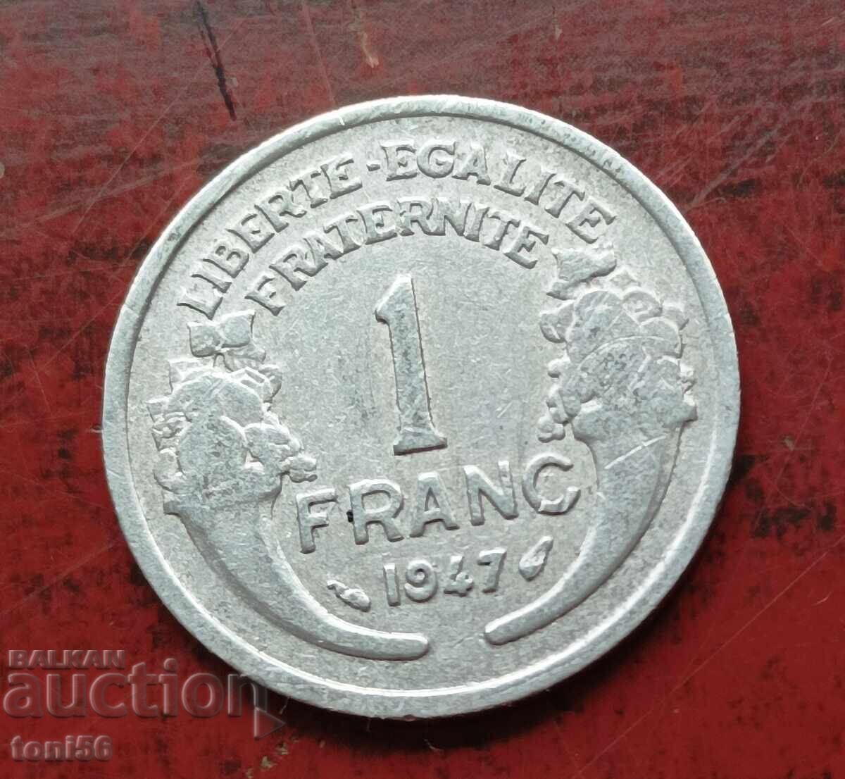 France 1 franc 1947 France 1 franc 1947