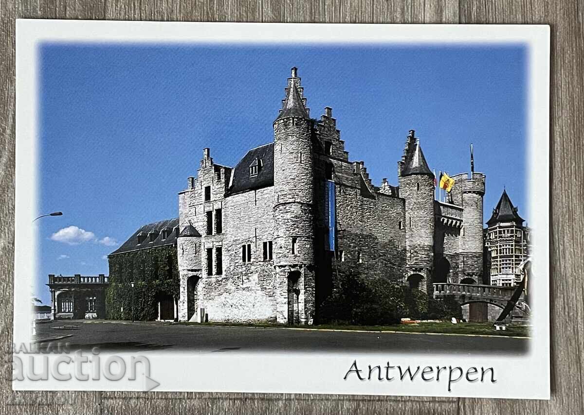 Antwerp Belgium Postcard
