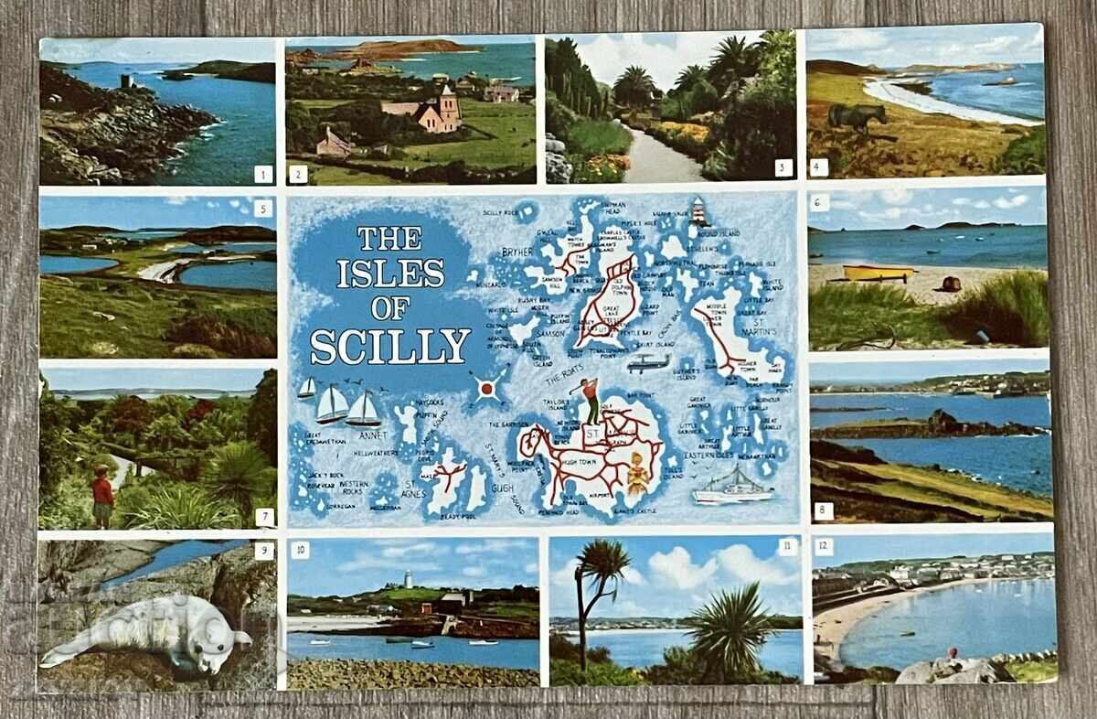 Cartea poștală Insulele Scilly
