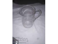 Glass wine jug