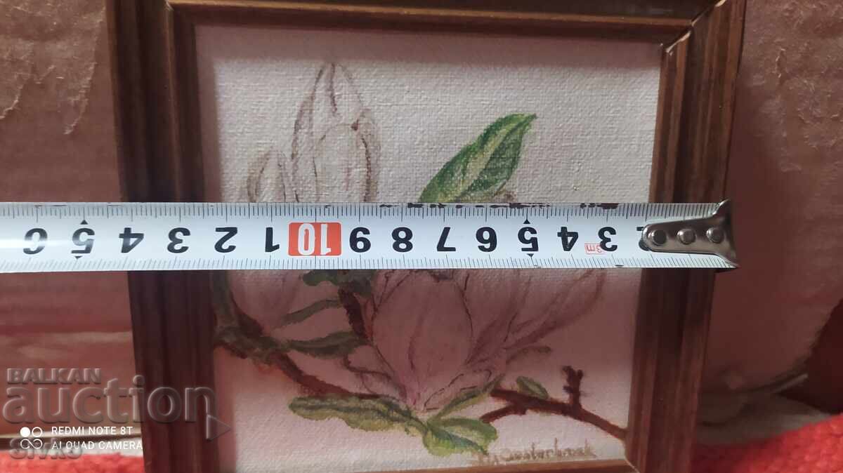 Ελαιογραφία καμβάς με υπογραφή χρώματος με τιμή 19.99 BGN | € 10.22 Ελαιογραφία καμβάς με υπογραφή χρώματος με τιμή 19.99 BGN | € 10.22