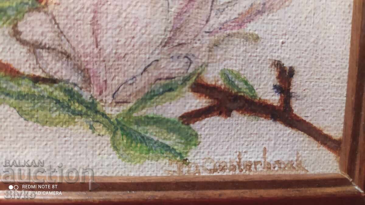 Παράδοση Ελαιογραφία καμβάς με υπογραφή χρώματος Παράδοση Ελαιογραφία καμβάς με υπογραφή χρώματος