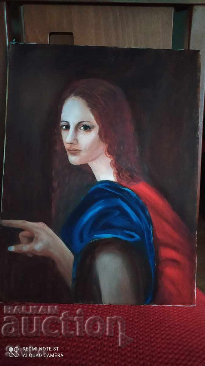 Oil painting on canvas The Crown Prince Oil painting on canvas The Crown Prince