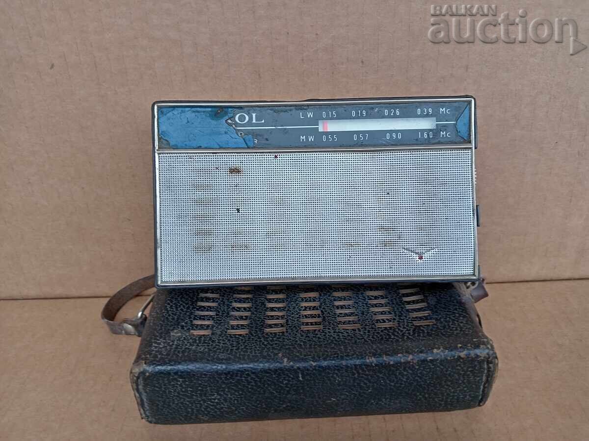 Δημοπρασία Παλιός ραδιοφωνικός δέκτης Sokol Sokol ρετρό δεκαετία του '60 Δημοπρασία Παλιός ραδιοφωνικός δέκτης Sokol Sokol ρετρό δεκαετία του '60