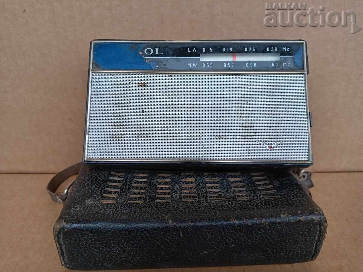 Παράδοση Παλιός ραδιοφωνικός δέκτης Sokol Sokol ρετρό δεκαετία του '60 Παράδοση Παλιός ραδιοφωνικός δέκτης Sokol Sokol ρετρό δεκαετία του '60