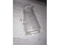 Glass wine jug, large