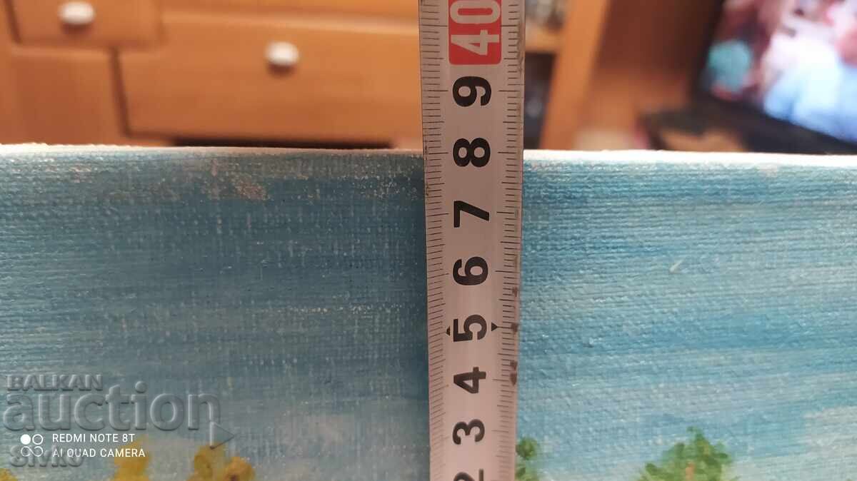 Delivery of Oil painting on canvas The Rock Delivery of Oil painting on canvas The Rock