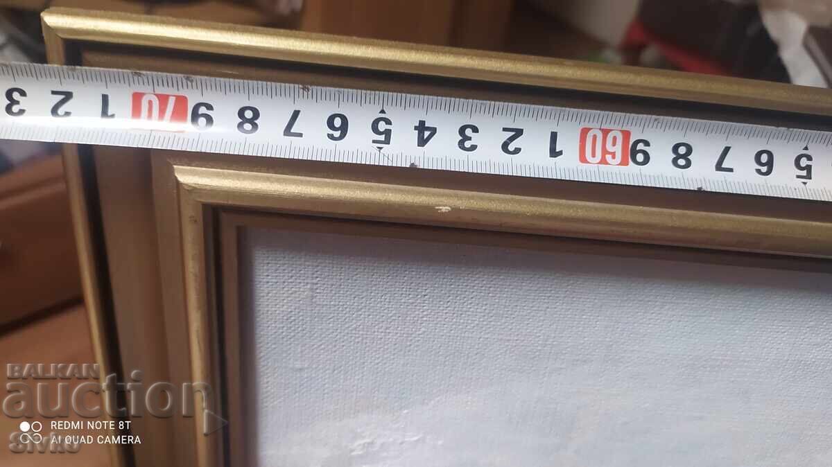 Oil painting signed The Home of My Childhood with price 49.99 BGN | € 25.56 Oil painting signed The Home of My Childhood with price 49.99 BGN | € 25.56