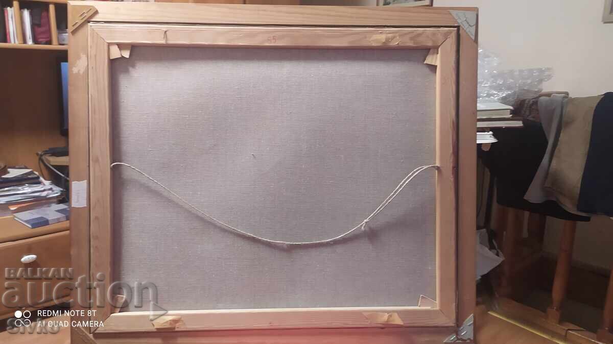 Oil painting signed The Home of My Childhood - 7 Oil painting signed The Home of My Childhood - 7