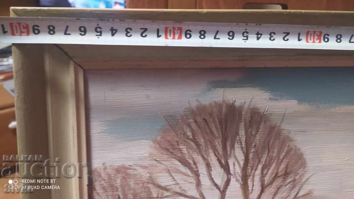 Delivery of Oil painting signature The Farm Delivery of Oil painting signature The Farm