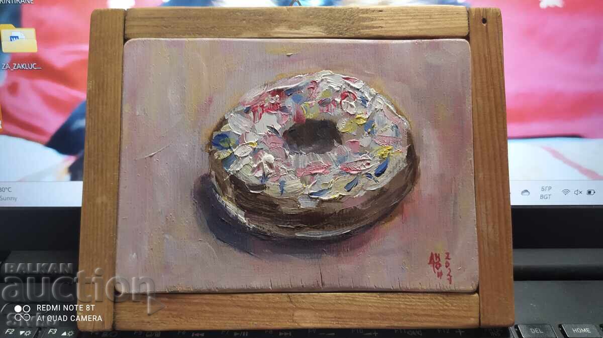 Κόντρα πλακέ ελαιογραφία Donat Κόντρα πλακέ ελαιογραφία Donat