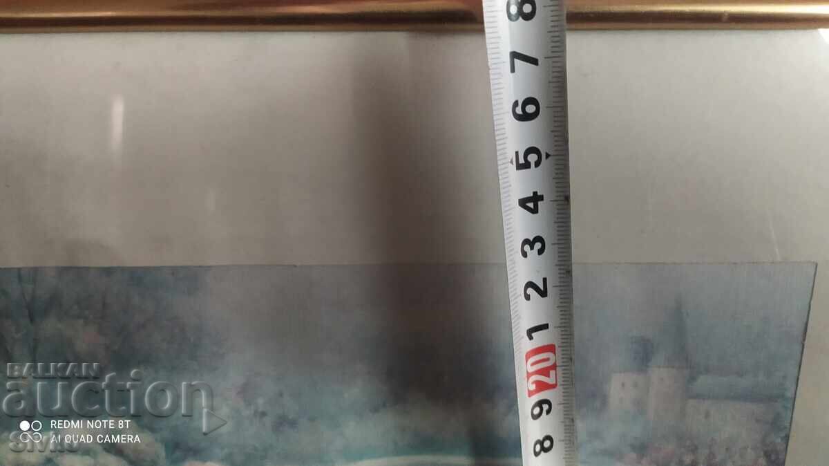 Δημοπρασία Ζωγραφική μεταλλική κορνίζα Στην όχθη του ποταμού Δημοπρασία Ζωγραφική μεταλλική κορνίζα Στην όχθη του ποταμού