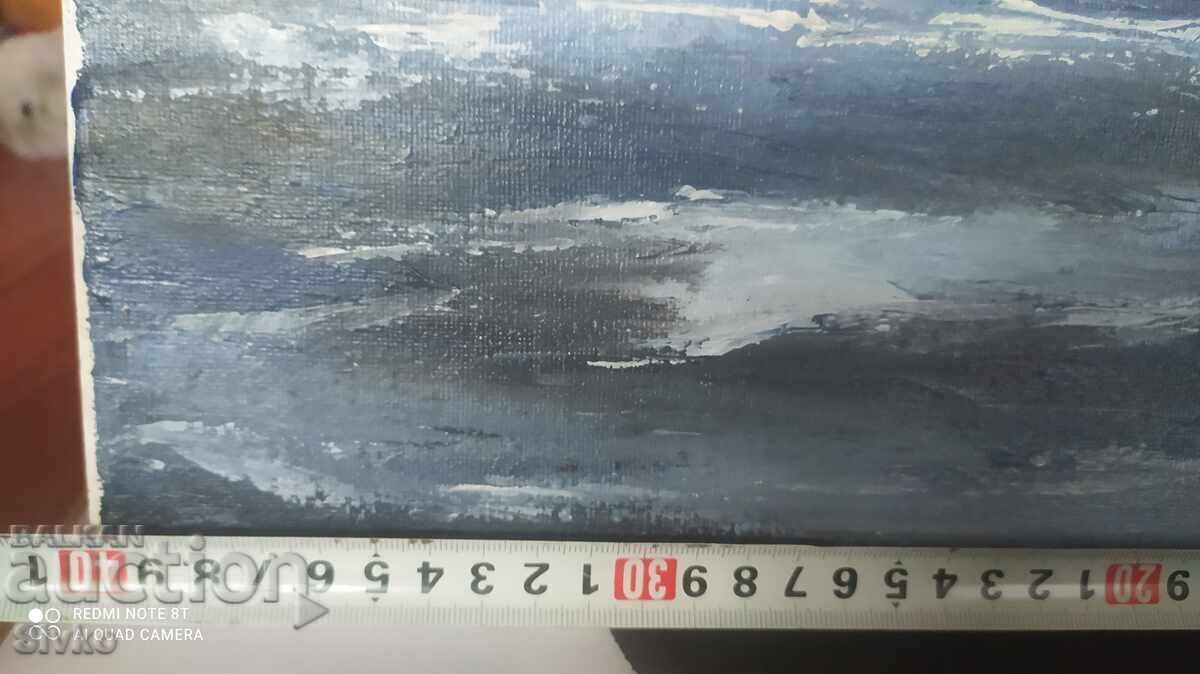 Painting, oil on canvas, On the way to new shores with price 39.99 BGN | € 20.45 Painting, oil on canvas, On the way to new shores with price 39.99 BGN | € 20.45
