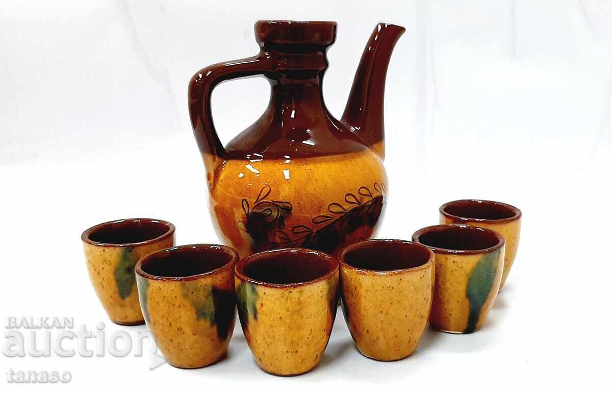 Auction Ceramic brandy service (1.2) Auction Ceramic brandy service (1.2)