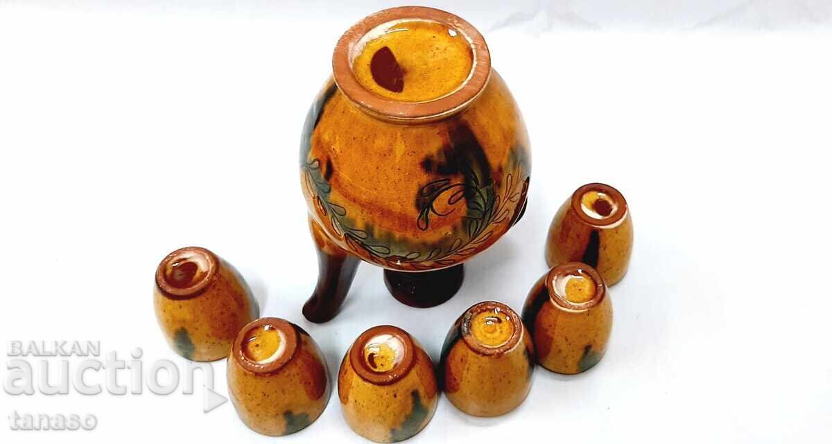 Ceramic brandy service (1.2) - 5 Ceramic brandy service (1.2) - 5