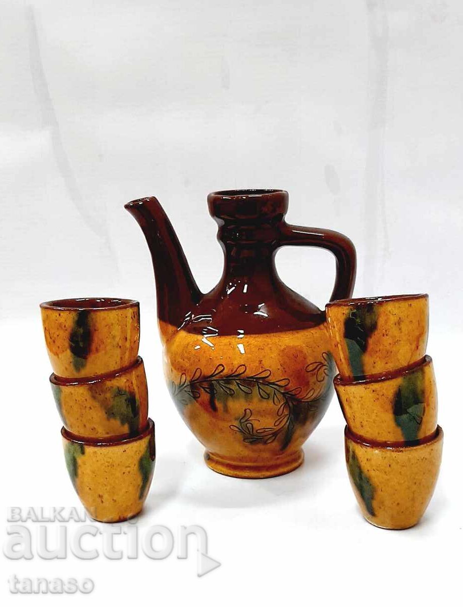 Ceramic brandy service (1.2) - 6 Ceramic brandy service (1.2) - 6