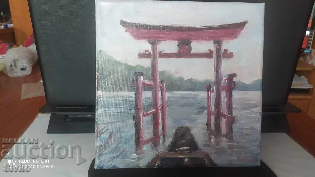 Painting, oil, canvas, The Door to Knowledge Painting, oil, canvas, The Door to Knowledge