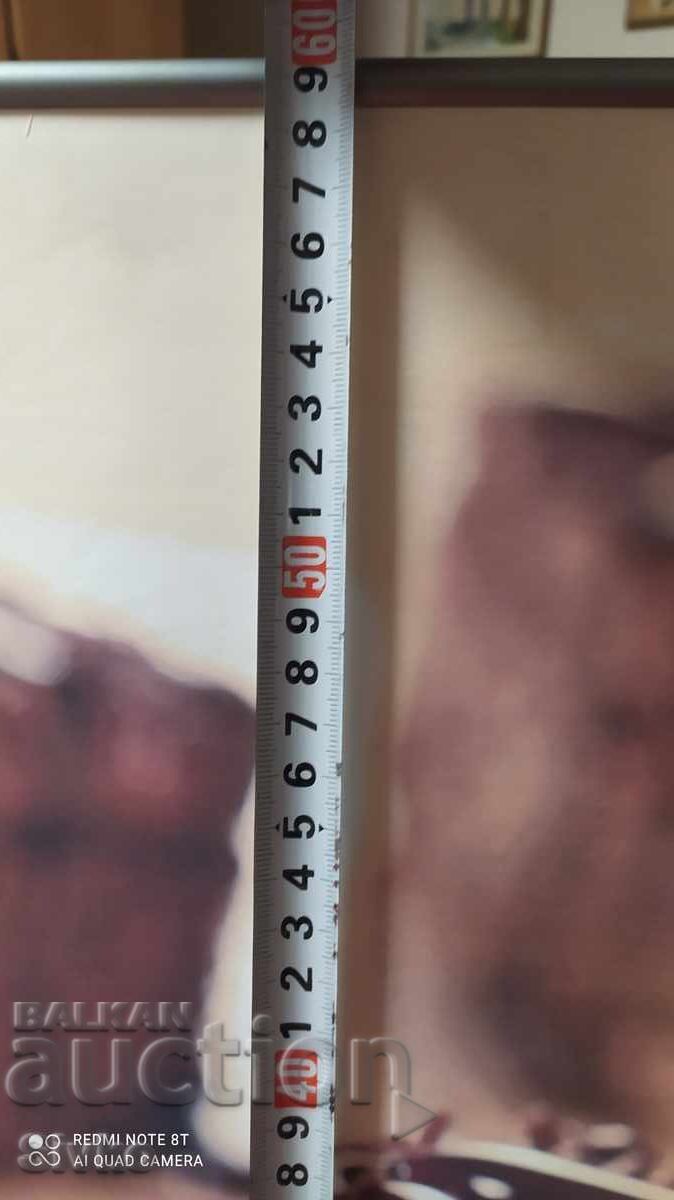 Аукцион Постер снимка за заведение метална рамка торта 60/40 см Аукцион Постер снимка за заведение метална рамка торта 60/40 см