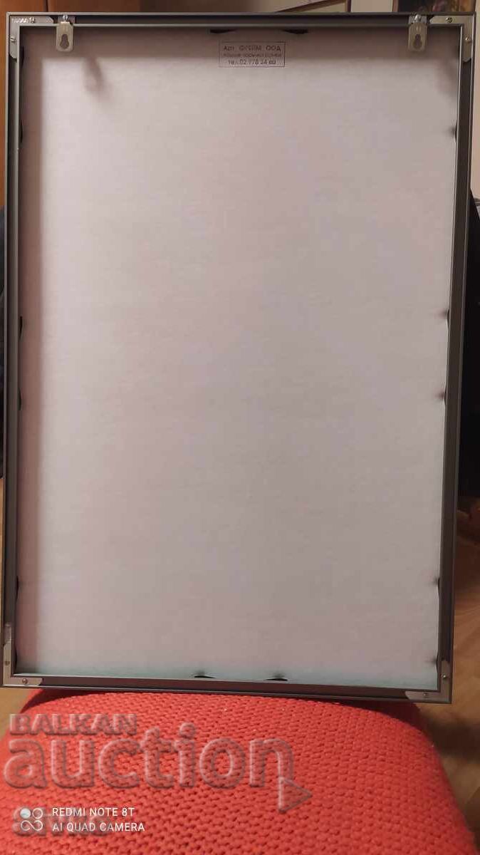 Доставка на Постер снимка за заведение метална рамка торта 60/40 см Доставка на Постер снимка за заведение метална рамка торта 60/40 см