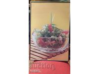 Poster fotografie salată ramă metalică 60/40