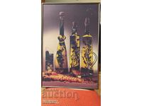 Poster flavorings olive oil metal frame 60/40