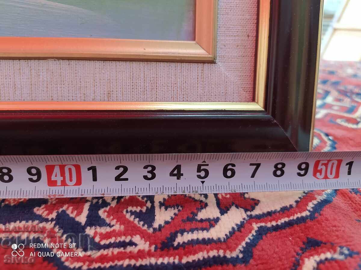 Ζωγραφική με λάδι σε καμβά καταρράκτη ποταμού με τιμή 40.00 BGN | € 20.45 Ζωγραφική με λάδι σε καμβά καταρράκτη ποταμού με τιμή 40.00 BGN | € 20.45