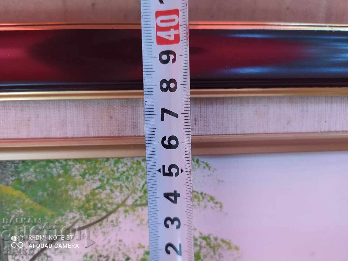 Δημοπρασία Ζωγραφική με λάδι σε καμβά καταρράκτη ποταμού Δημοπρασία Ζωγραφική με λάδι σε καμβά καταρράκτη ποταμού