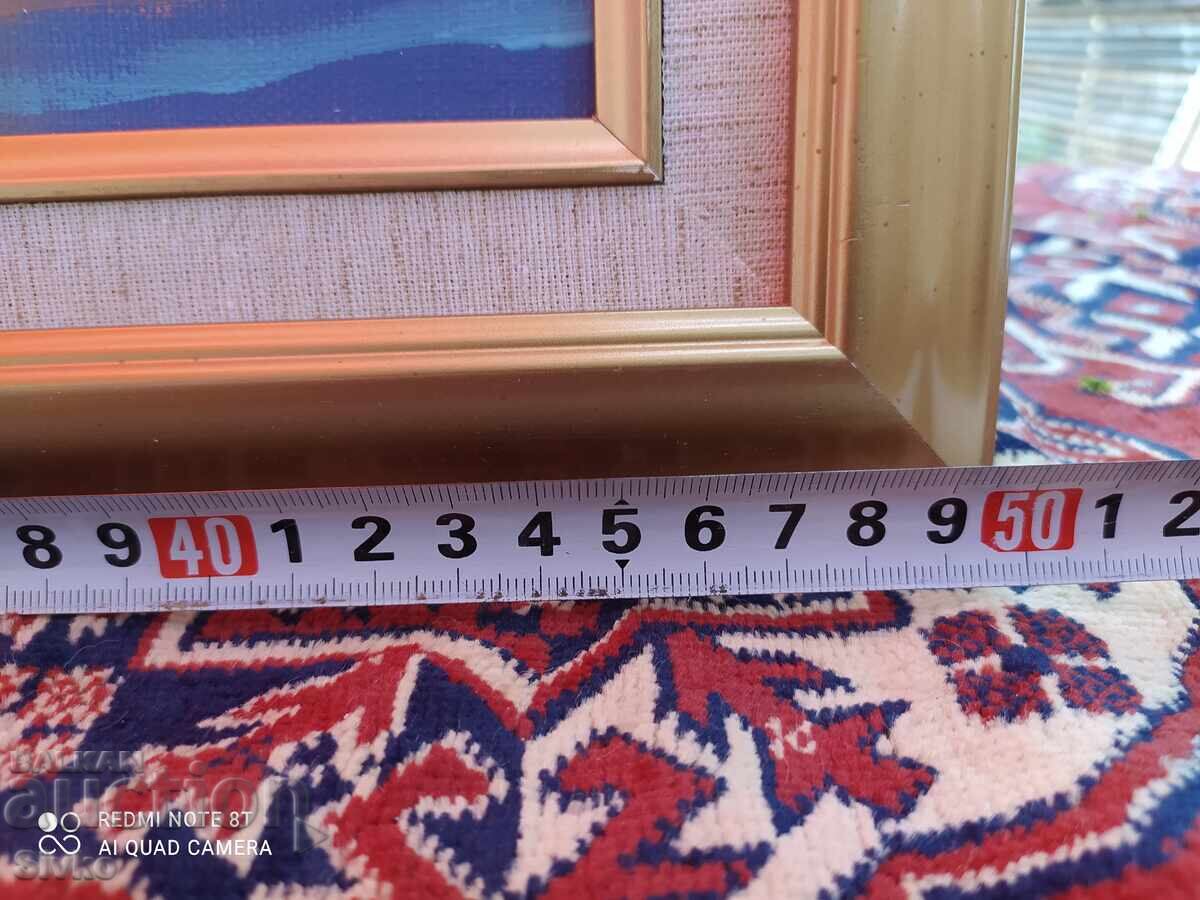 Painting oil canvas sea ocean waves with price 29.99 BGN | € 15.33 Painting oil canvas sea ocean waves with price 29.99 BGN | € 15.33