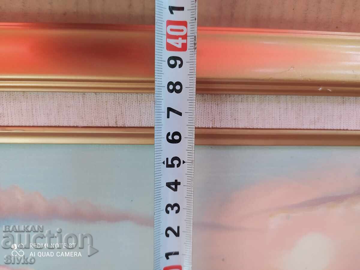 Auction Painting oil canvas sea ocean waves Auction Painting oil canvas sea ocean waves