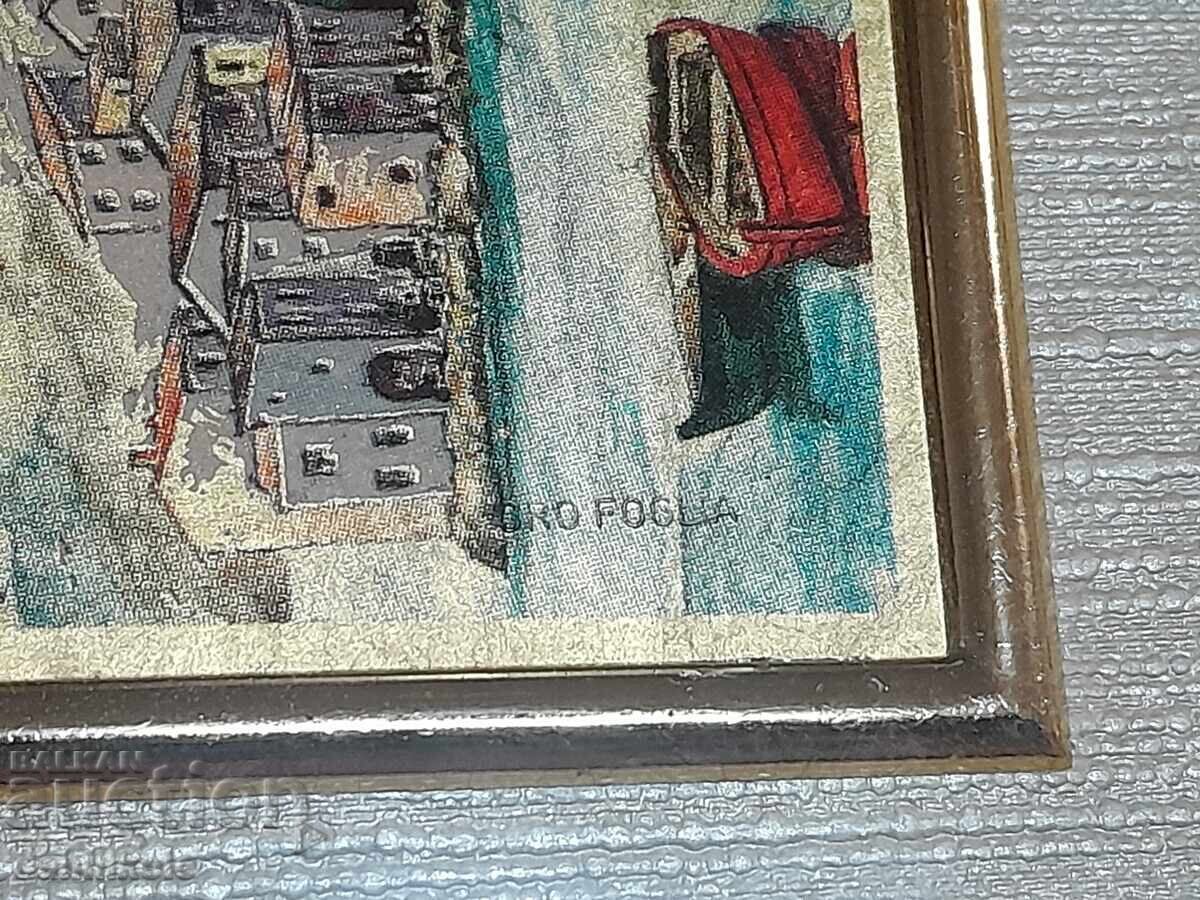 Auction *$*Y*$* PAINTING ON GOLD FOIL - MARKINGS *$*Y*$* Auction *$*Y*$* PAINTING ON GOLD FOIL - MARKINGS *$*Y*$*