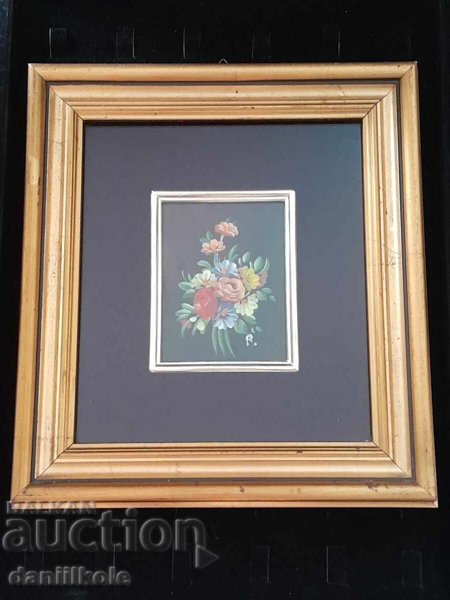 *$*Y*$* PICTURA PE FOLIE DE ARGINT - CERTIFICAT *$*Y*$*