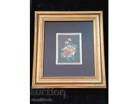 *$*Y*$* PICTURA PE FOLIE DE ARGINT - CERTIFICAT *$*Y*$*