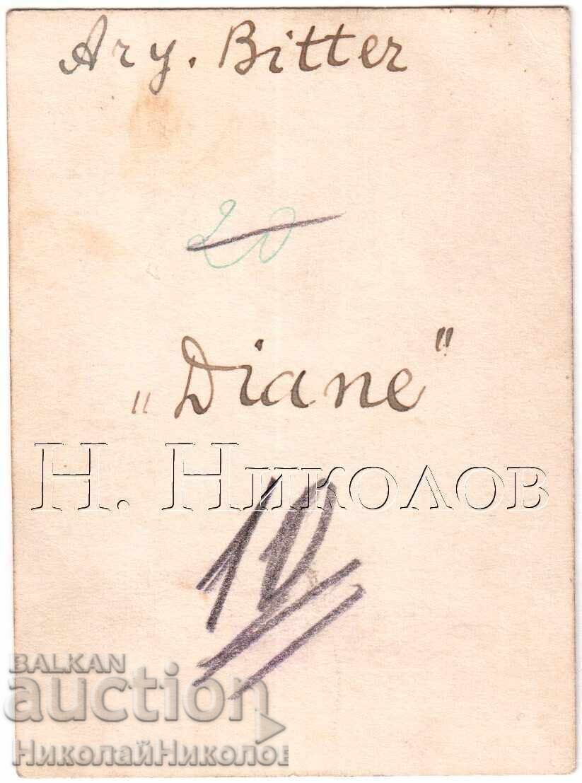 SMALL OLD PHOTO SCULPTURE ARI BITER DIANA D413 with price € 1.00 | 1.96 BGN