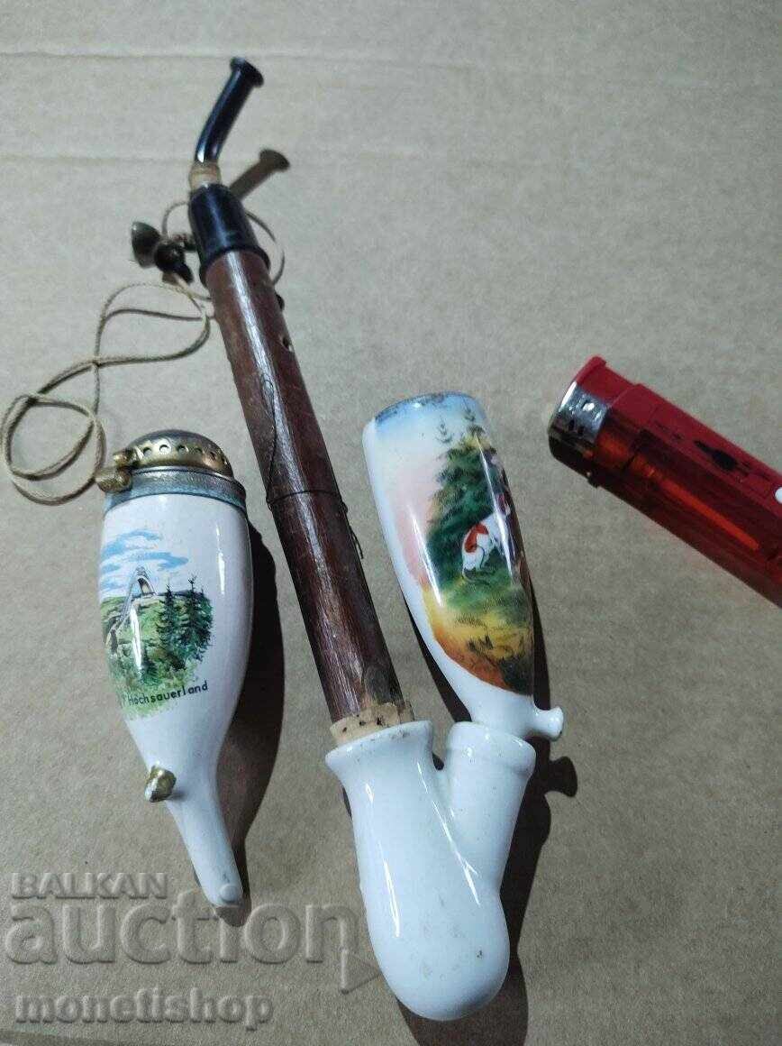 2 pieces of old German lollipops 2 pieces of old German lollipops