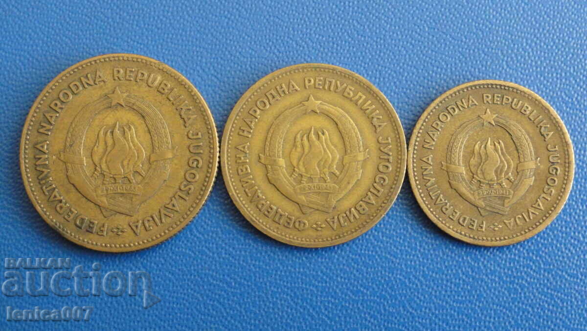 Yugoslavia 1955 - 10, 20 and 50 dinars with price 3.40 BGN | € 1.74 Yugoslavia 1955 - 10, 20 and 50 dinars with price 3.40 BGN | € 1.74