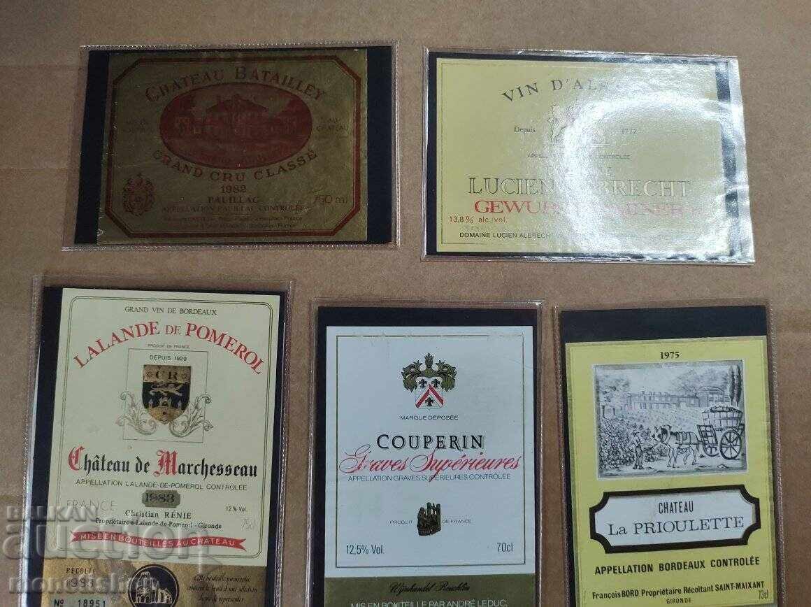 We offer a large collection of wine labels - 6 We offer a large collection of wine labels - 6