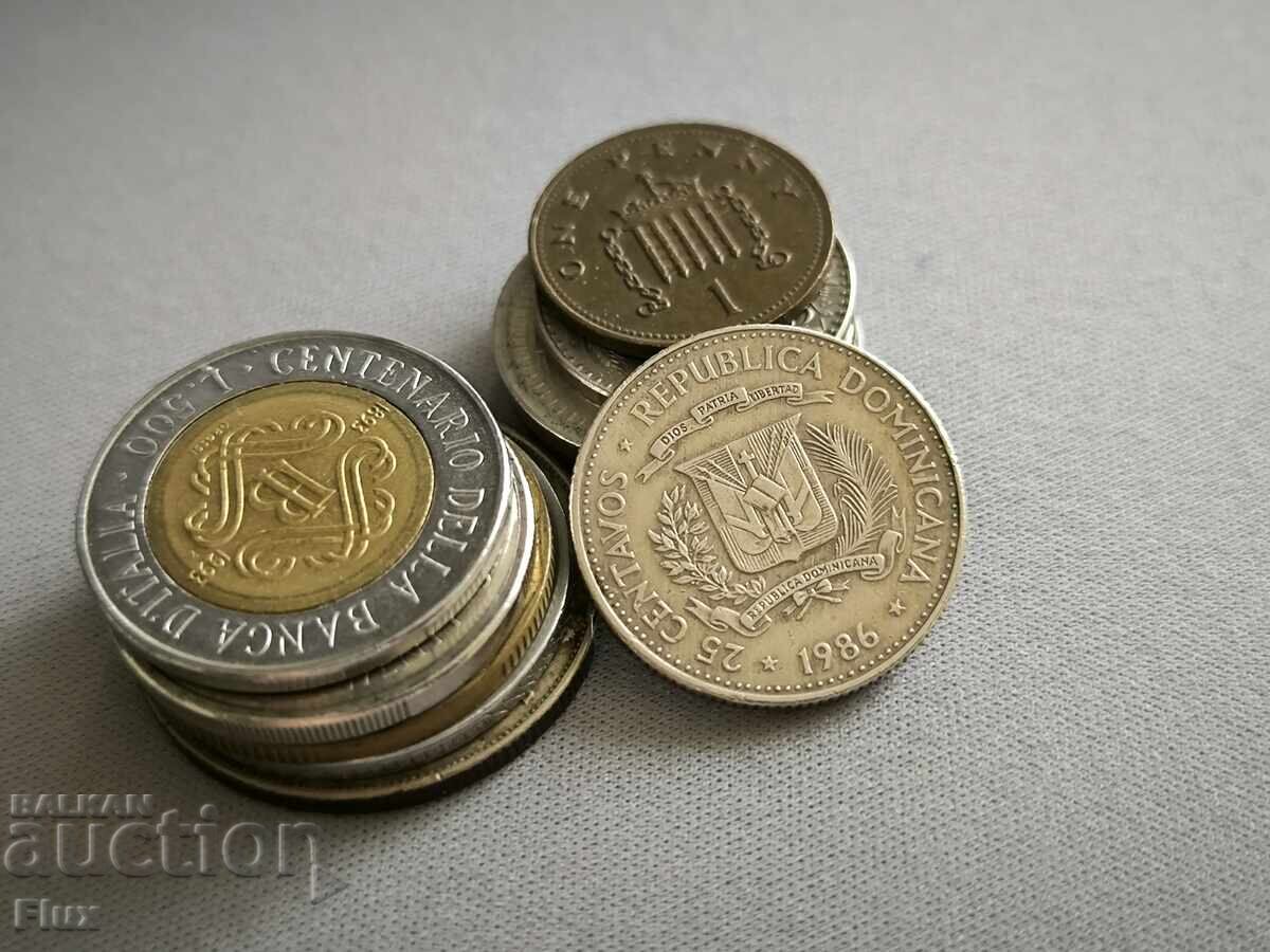 Mонета - Доминикана - 25 центавос | 1986г. с цена 8.00 лв. | € 4.09 Mонета - Доминикана - 25 центавос | 1986г. с цена 8.00 лв. | € 4.09