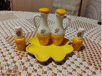 PATRATE DE SARE - SET ULEI SI OTET - UNIC - CERAMICA