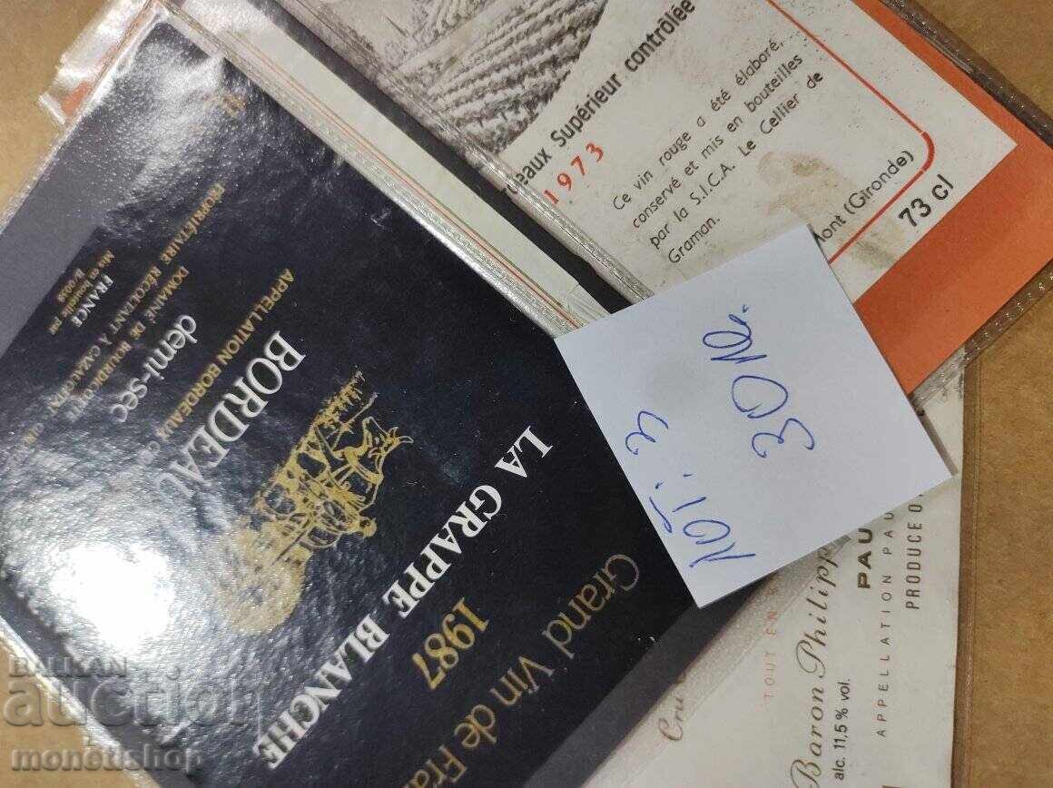 We offer a large collection of wine labels - 6 We offer a large collection of wine labels - 6