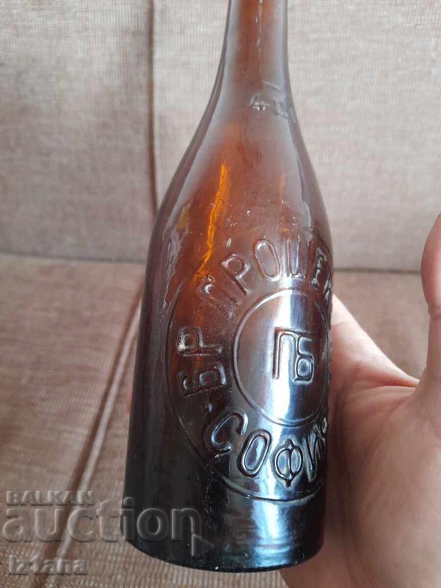 Old beer bottle Bratia Proshekovi Sofia with price 65.00 BGN | € 33.23 Old beer bottle Bratia Proshekovi Sofia with price 65.00 BGN | € 33.23