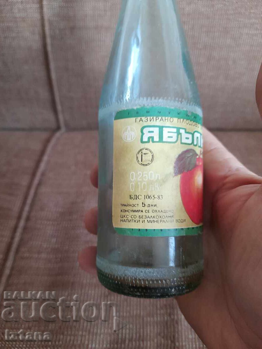 Old soft drink bottle Apple with price 12.00 BGN | € 6.14 Old soft drink bottle Apple with price 12.00 BGN | € 6.14
